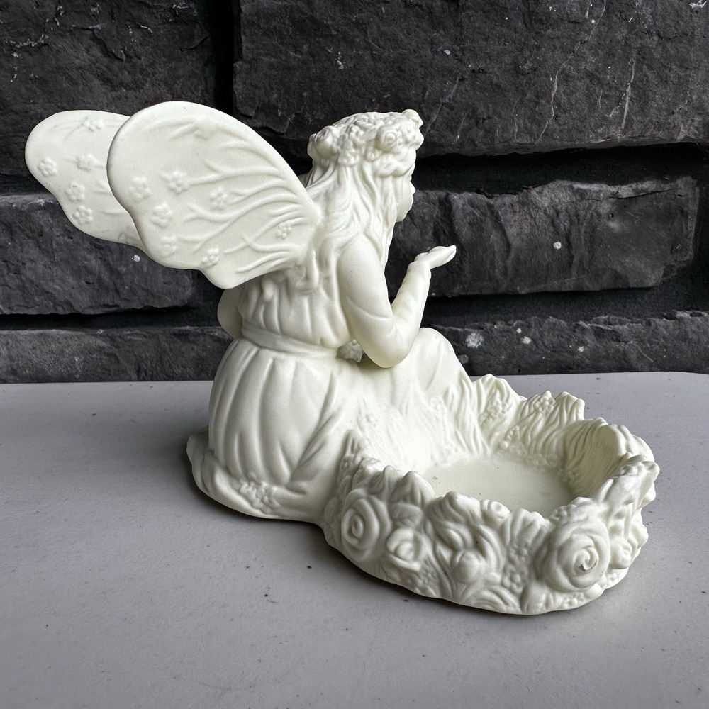 VTG PartyLite Ariana's Garden Fairy Tealight Candle Holder Whimsigoth Celestial - Picture 3 of 5